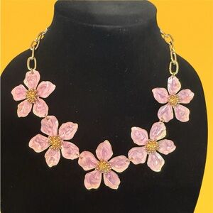 Floral Lilac Necklace